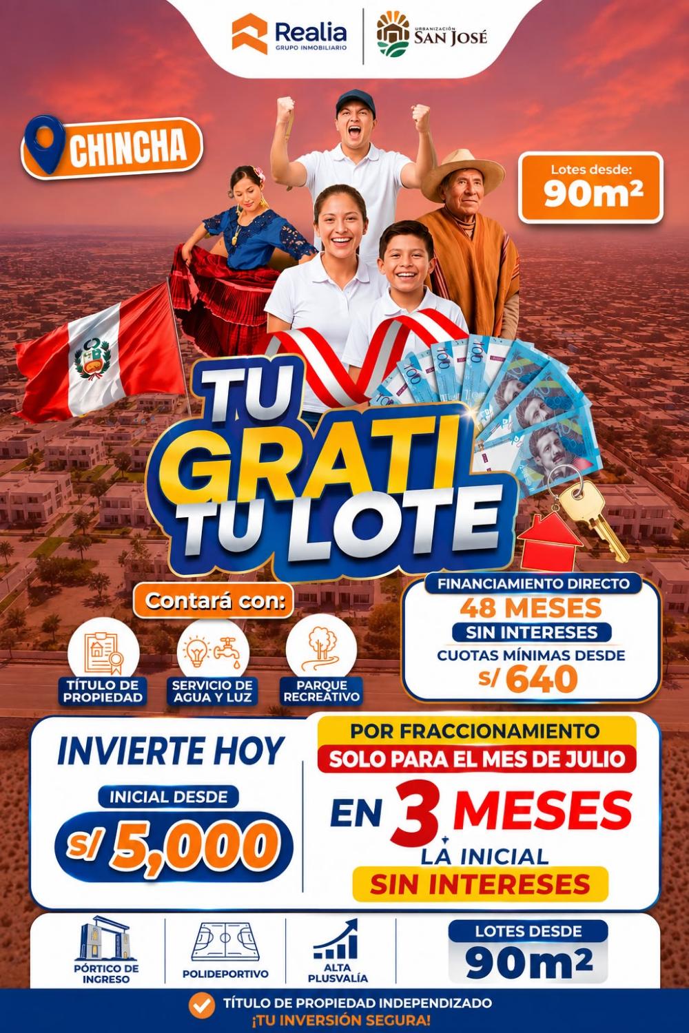 Promoción Tu gratis tu lote
