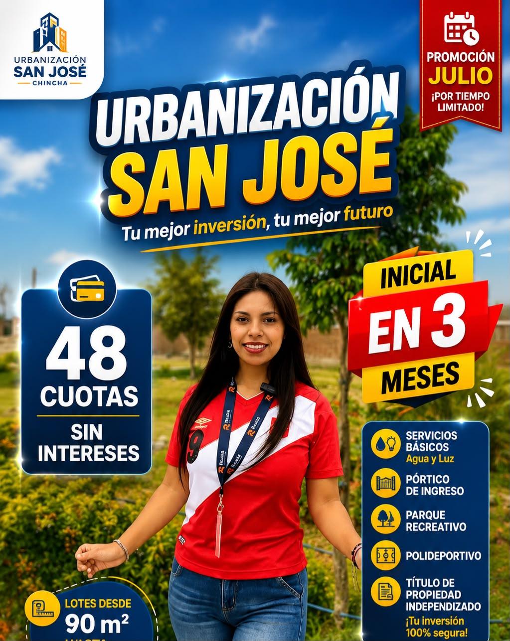 Promoción inicial en 3 meses